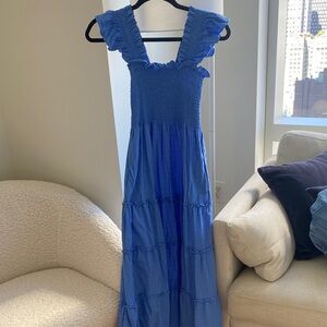 hill house Ellie dress - textured clip dot